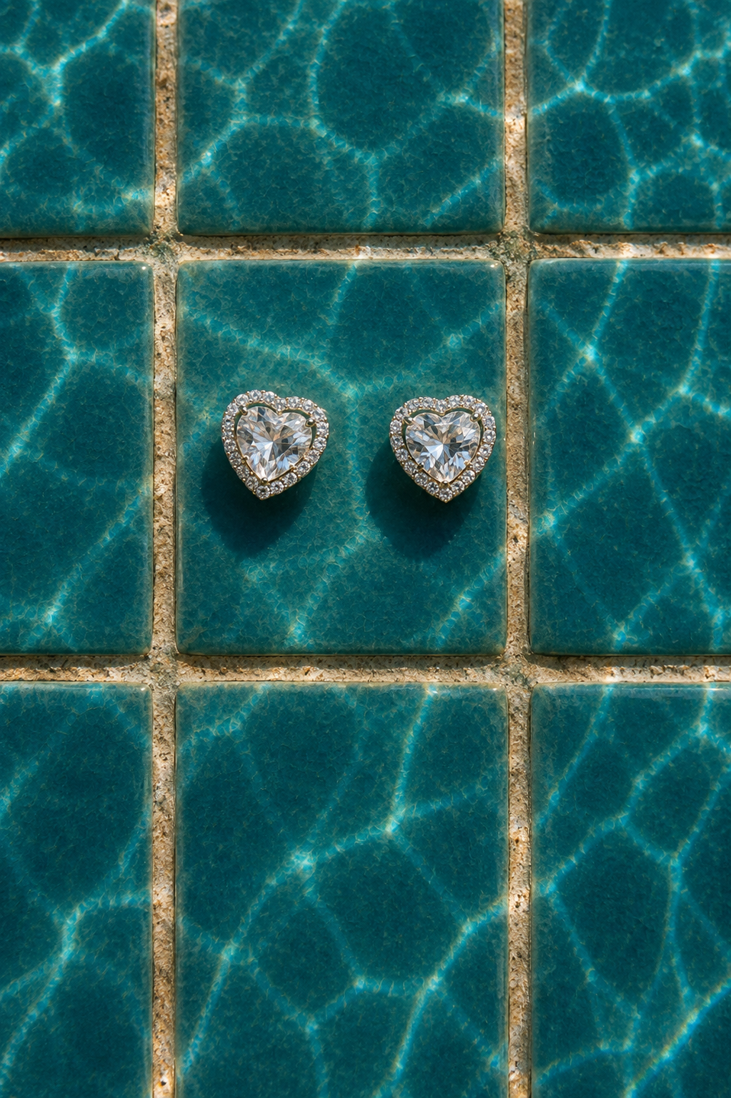 Amour Heart Studs