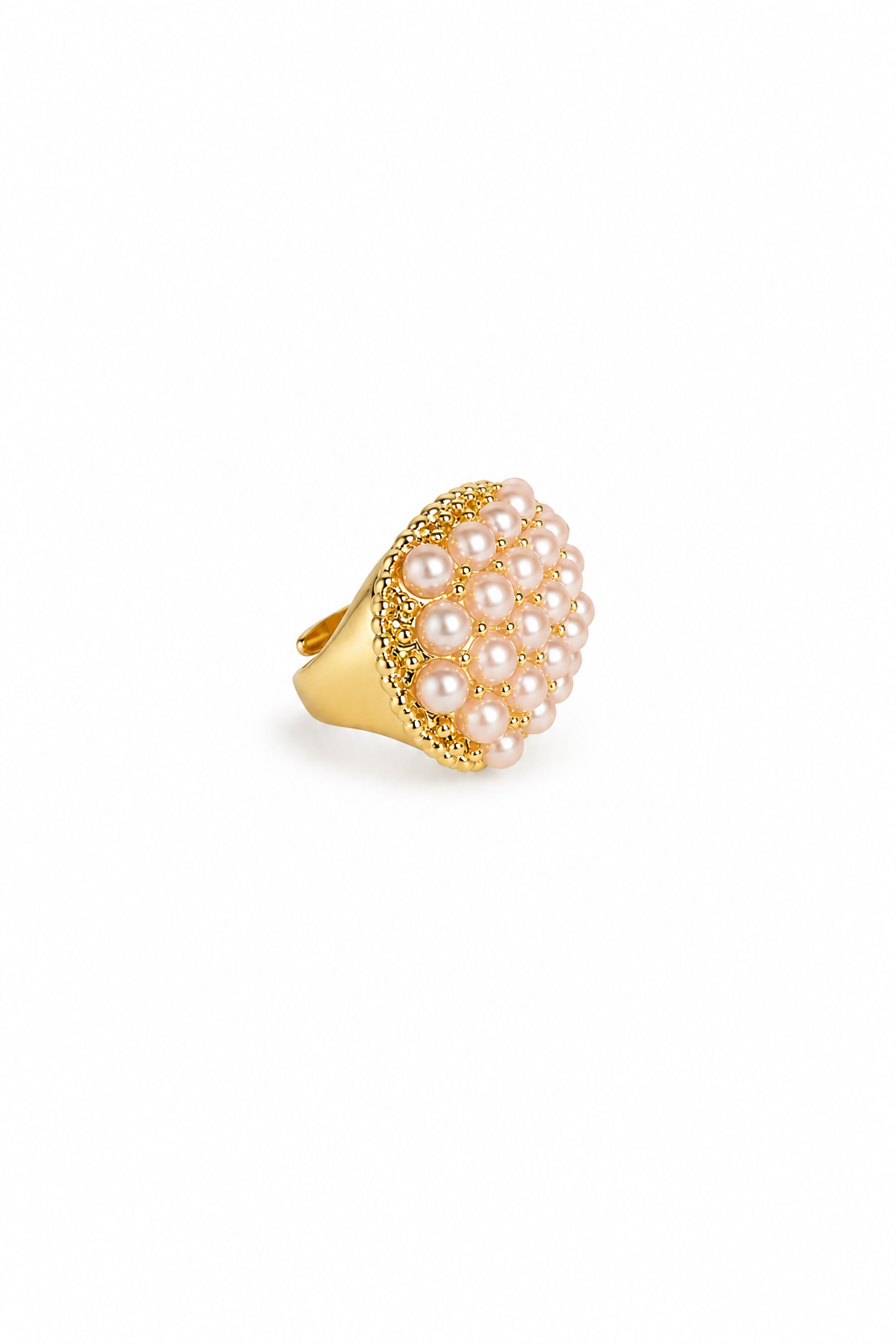 Blush Pearl Bloom Ring