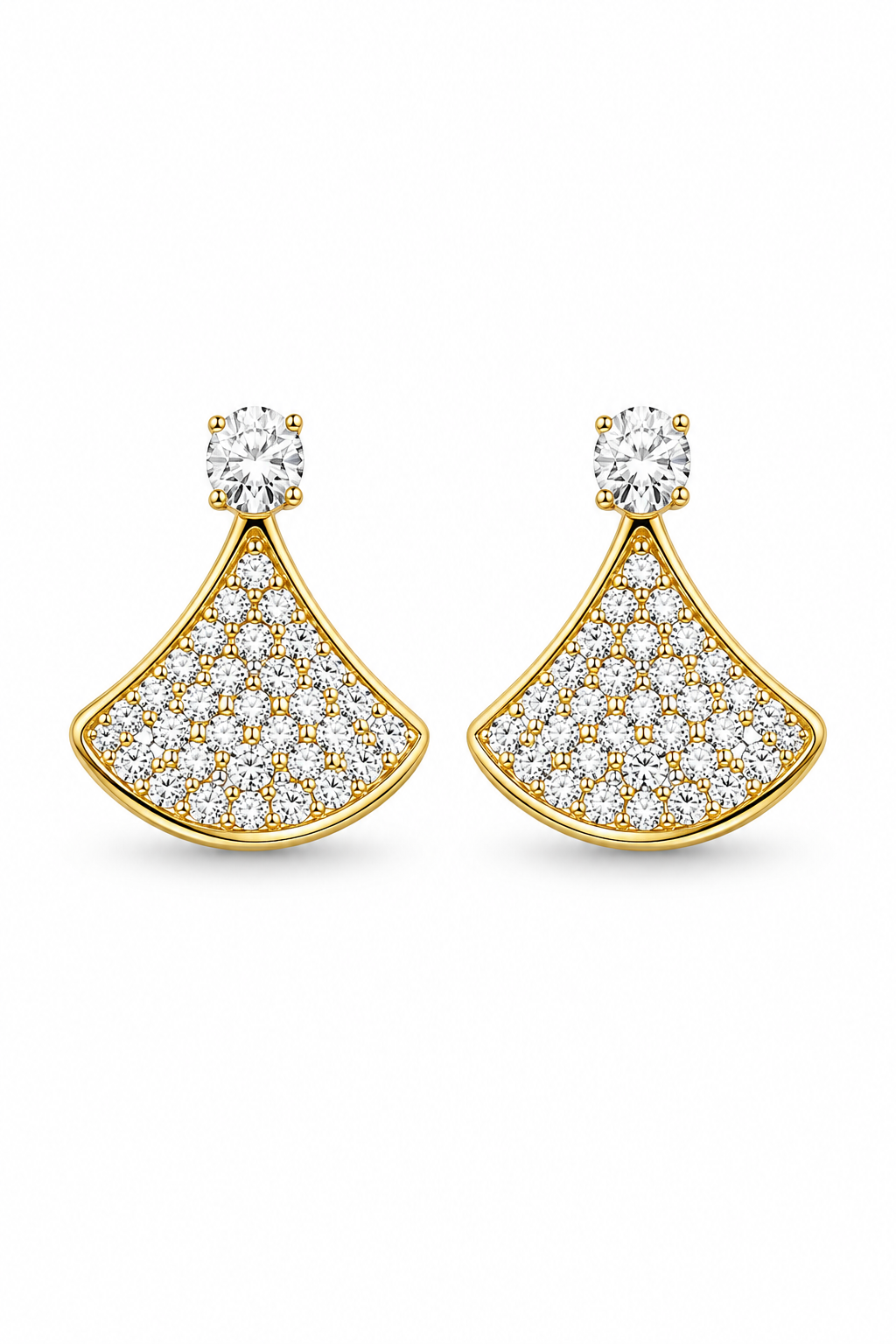 Aura flap earrings
