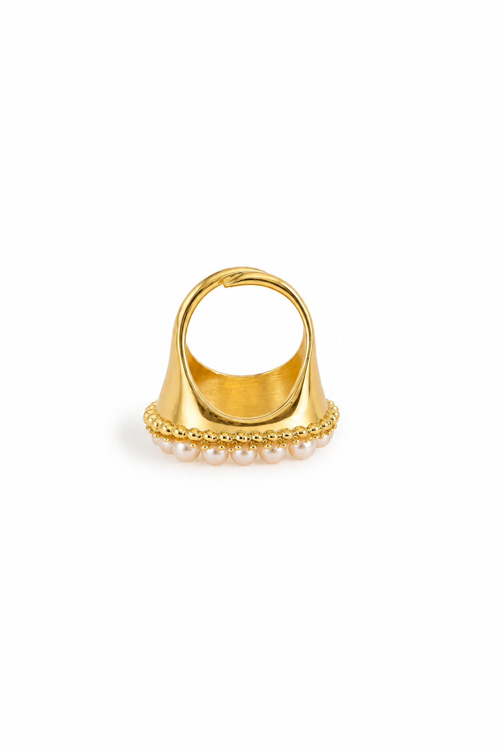 Blush Pearl Bloom Ring