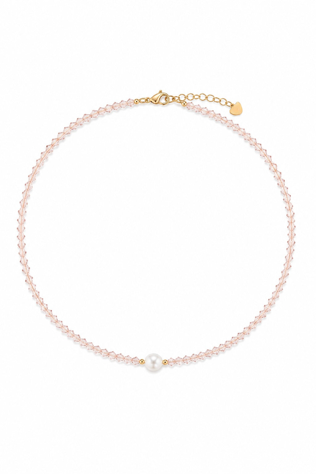 Gabriella pink fresh pearl necklace