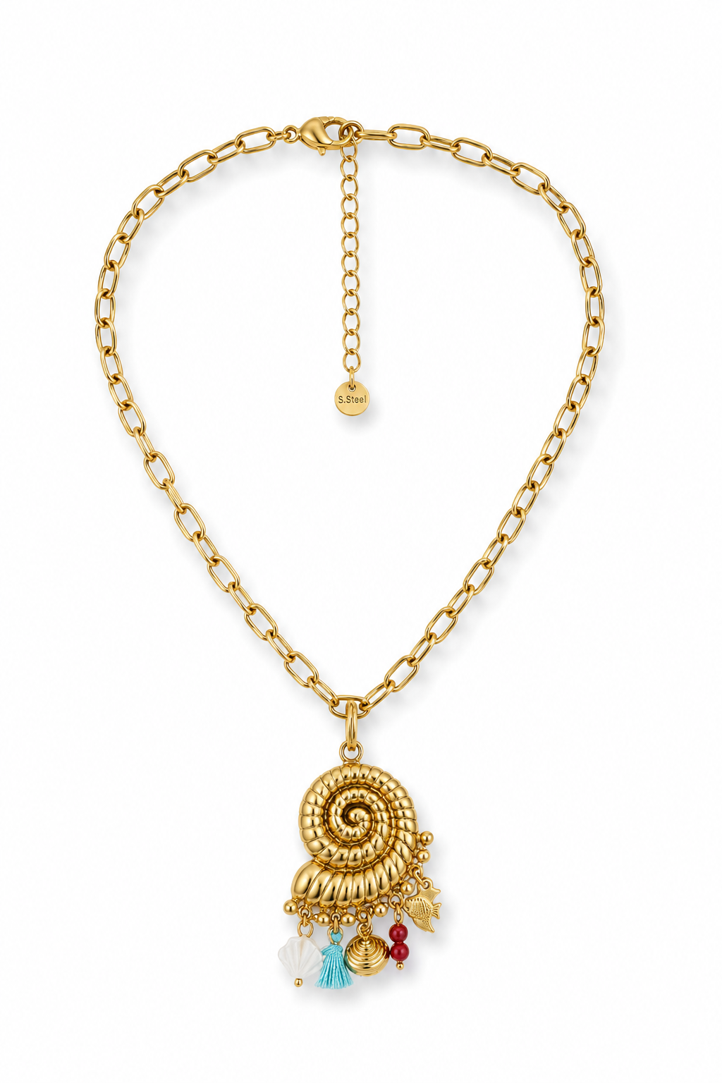 Seashell Story Necklace