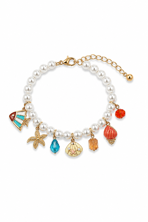 Beach Treasure Charm Bracelet