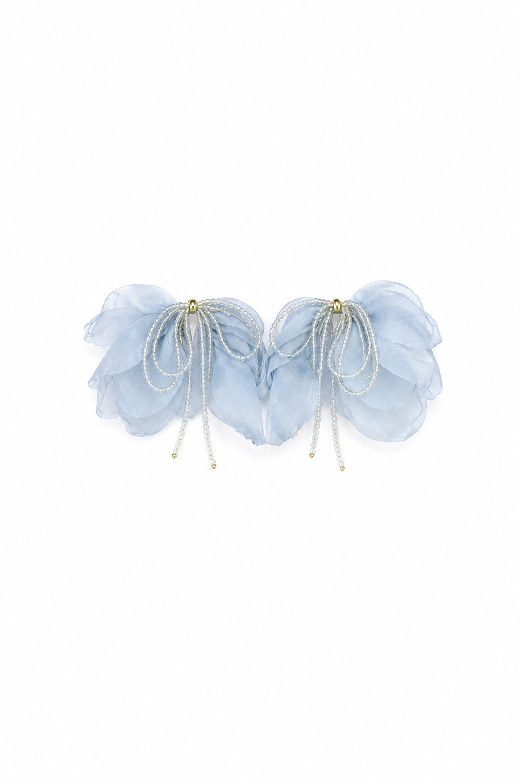 Ethereal Butterfly Organza Earrings
