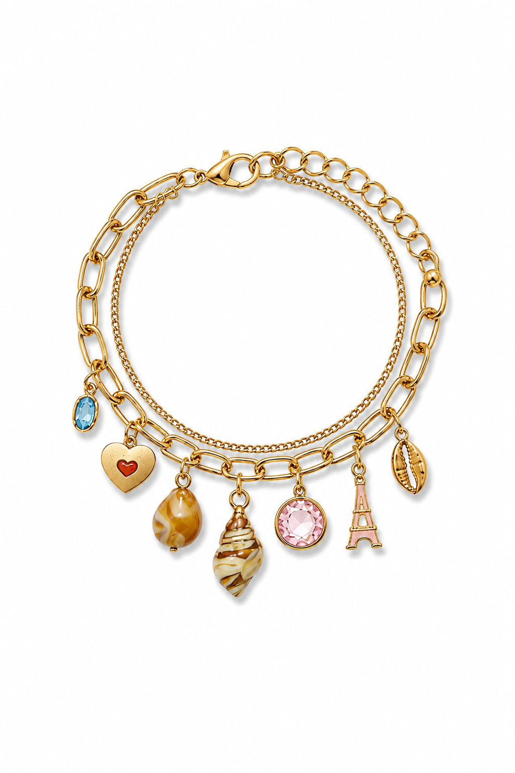Bon Voyage Charm Bracelet