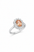 Peach Madoanna ring