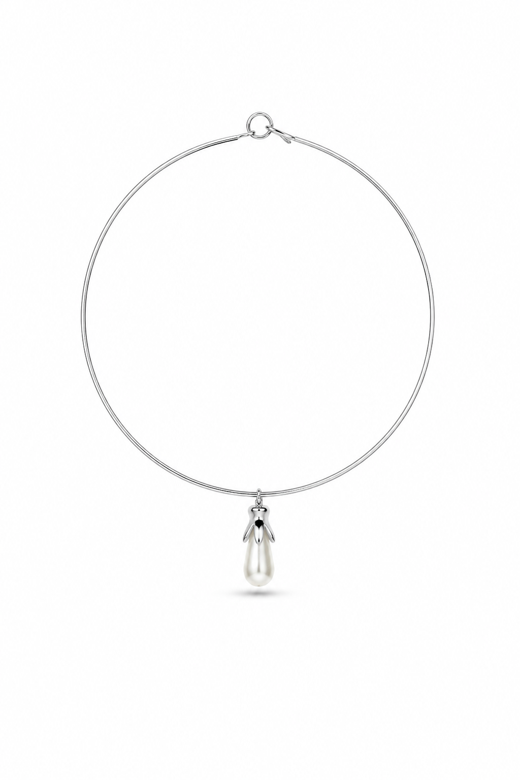 Pearl drop necklace