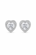 Amour Heart Studs