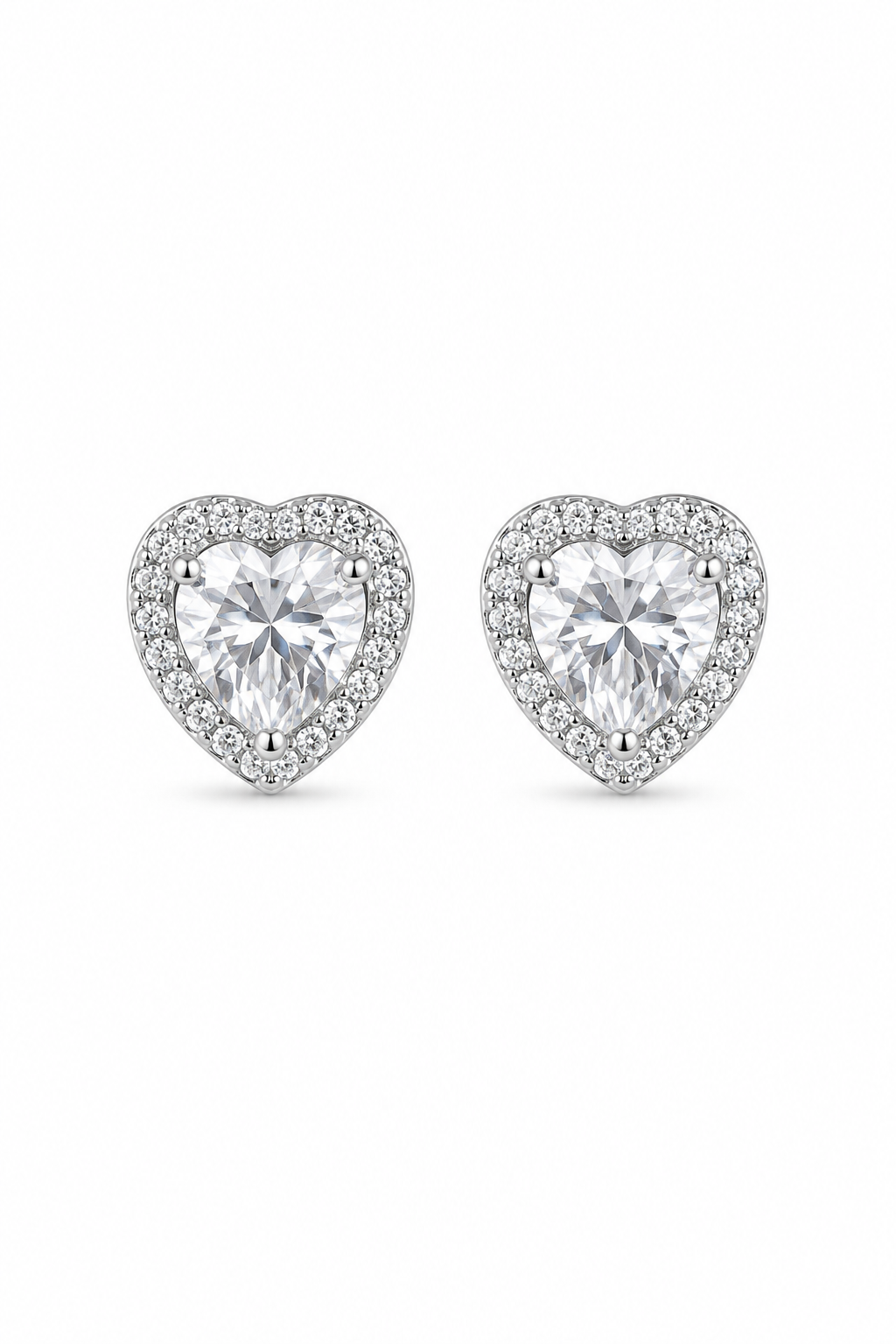 Amour Heart Studs