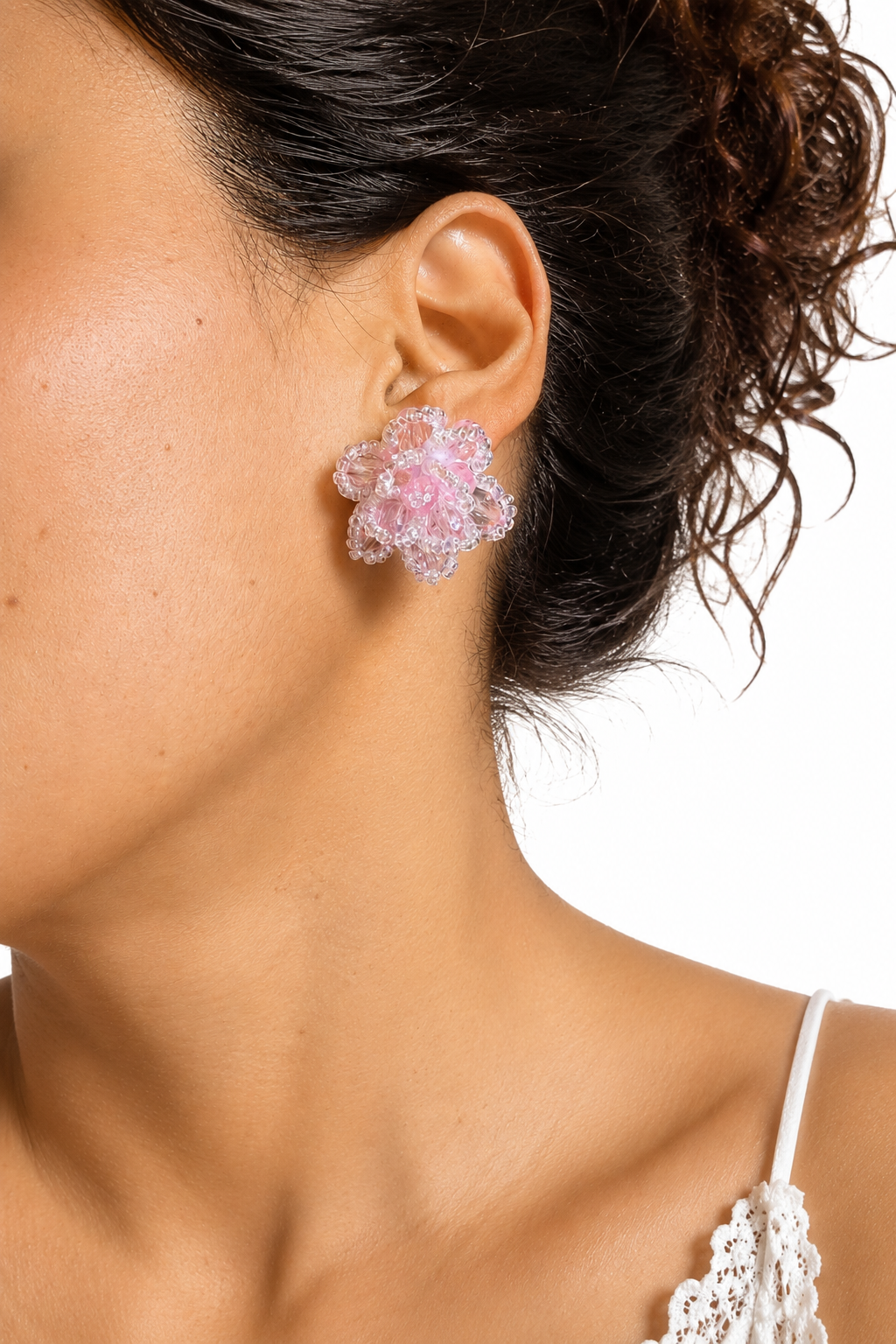 Blush Bloom Studs