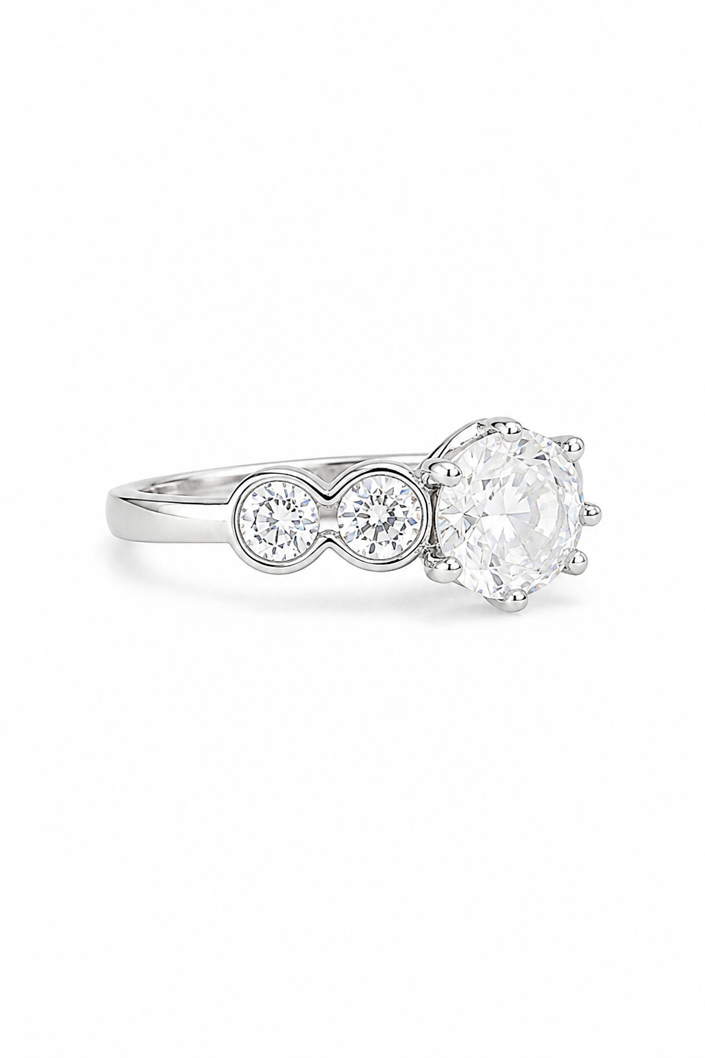 Starlight Solitaire Ring