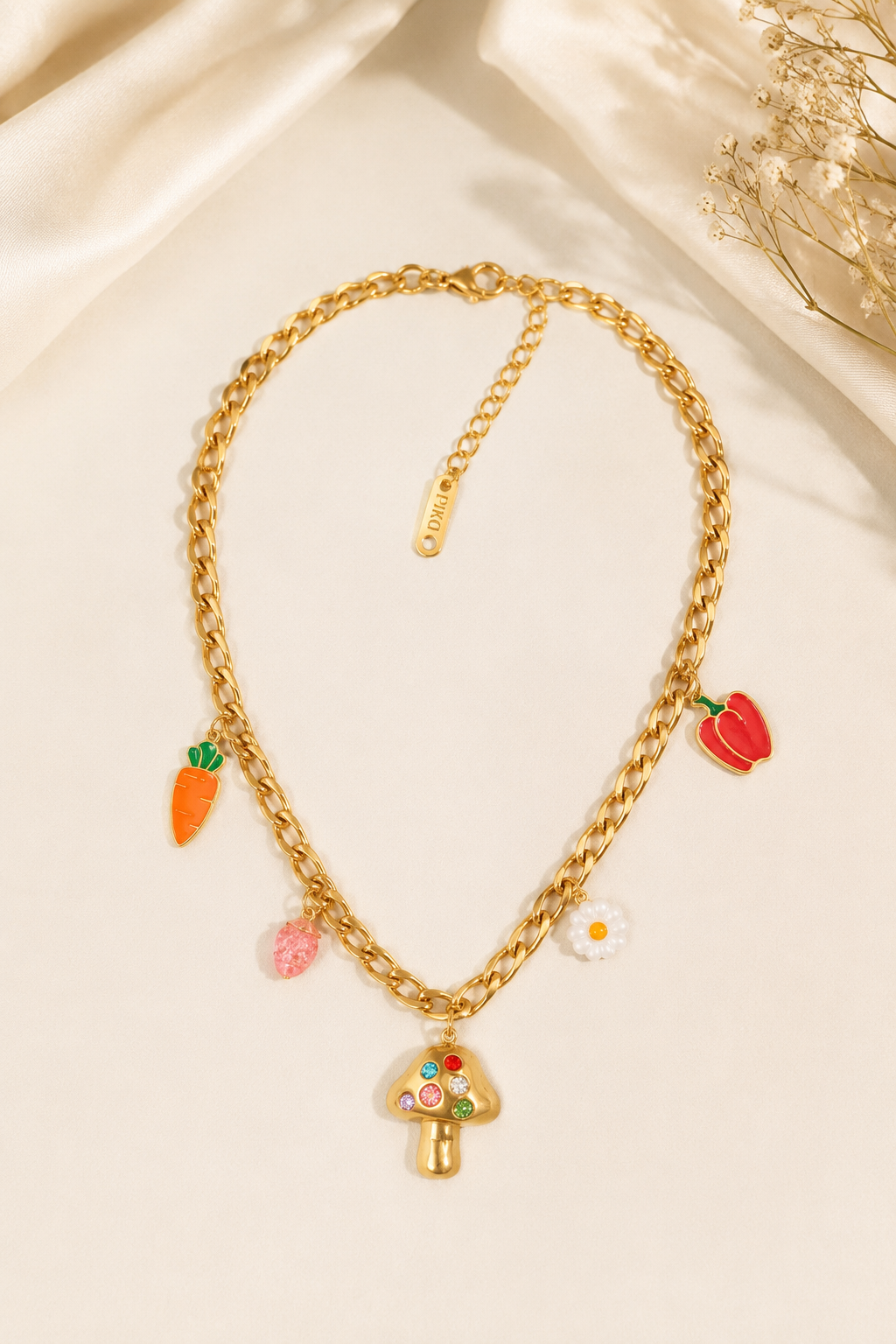 Whimsy Garden Charm Necklace