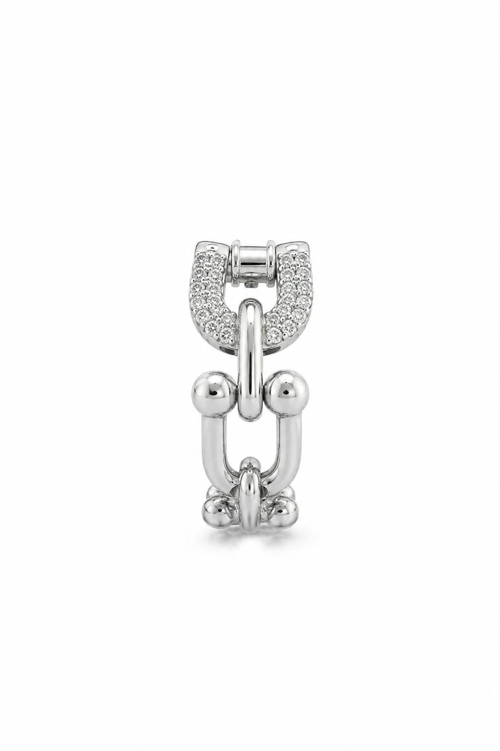 Silver Link Ring