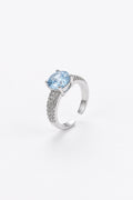 Baby blue Myra ring