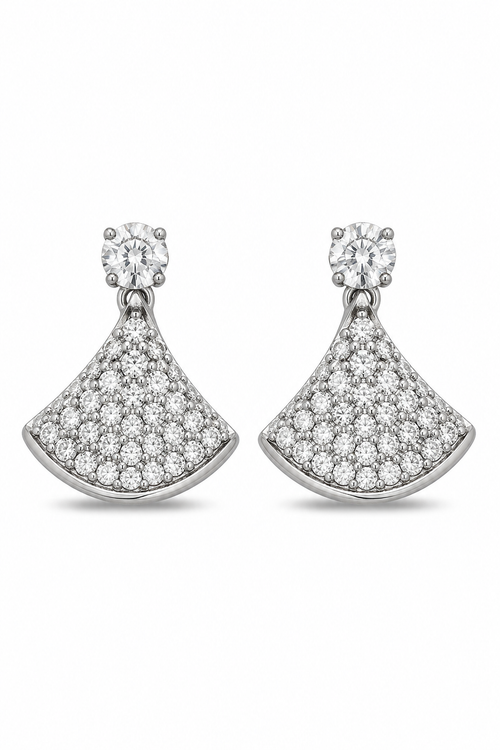 Aura flap earrings