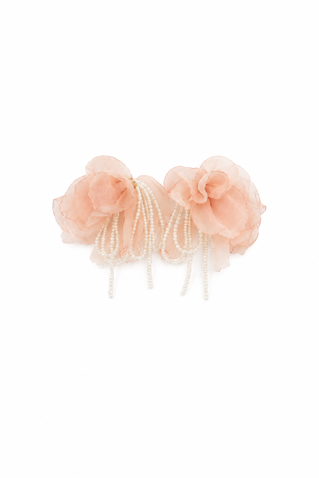 Ethereal Butterfly Organza Earrings