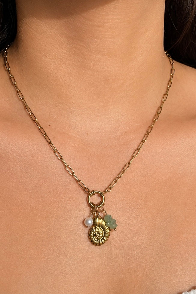 Tide Charm Necklace