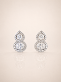 Celeste Crystal Stud Earrings | Lara