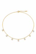 Celeste Dainty Full Moon Choker