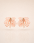 Ethereal Butterfly Organza Earrings | Blue Murpho / Pixie
