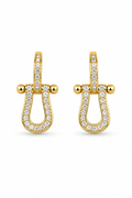 Horse shoe earring