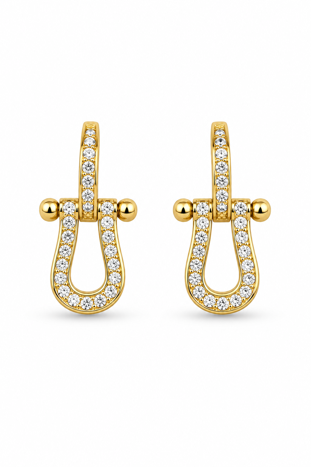 Horse shoe earring