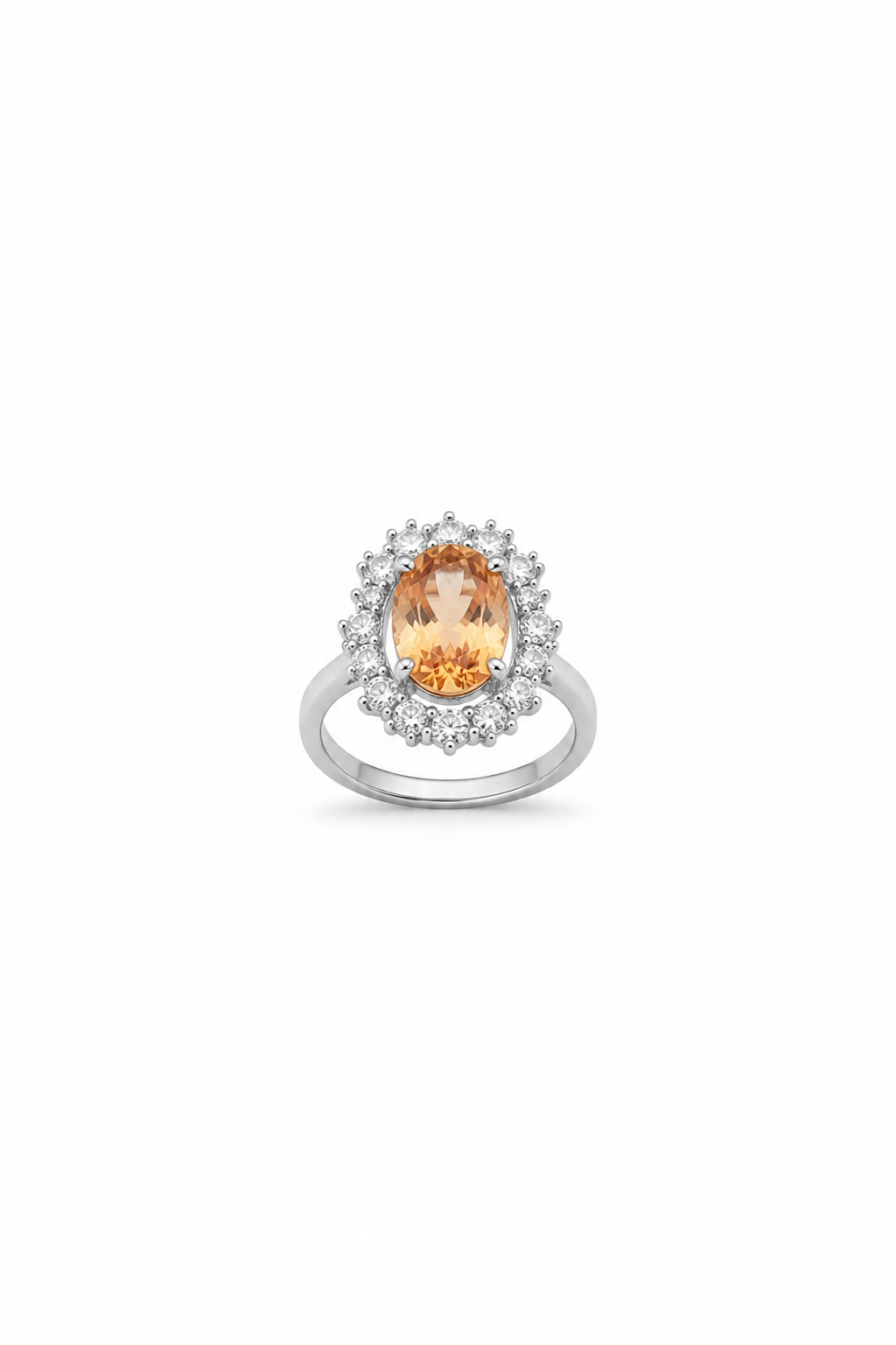 Peach Madoanna ring