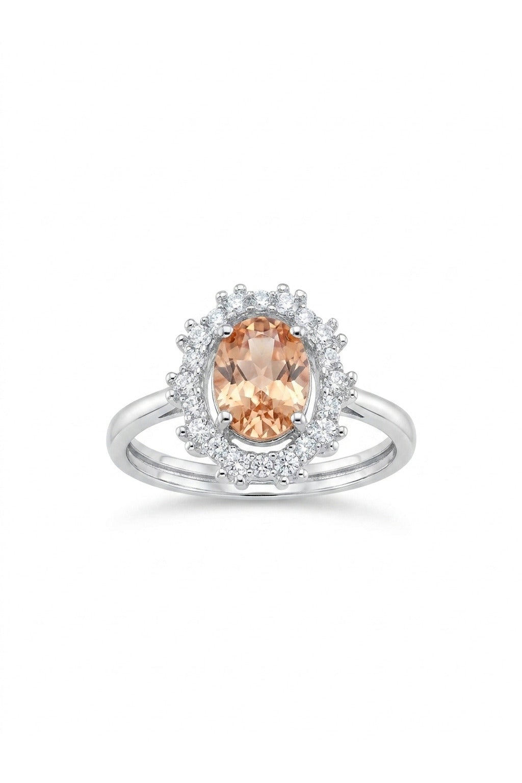 Peach Madoanna ring