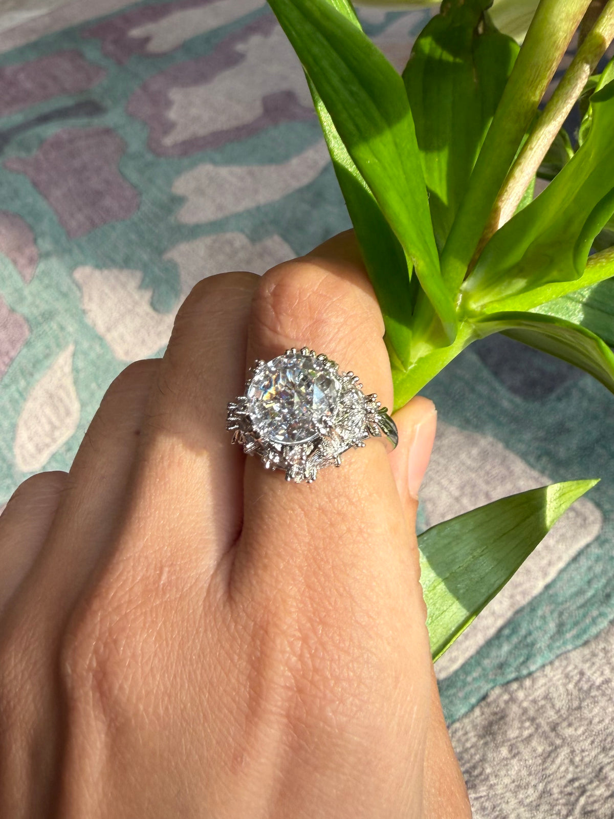 Faelina Bold Princess Ring