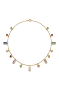 Prism Charm stone Necklace